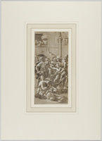 A 086a
<br/>
Kindermoord te Bethlehem
<br/>
<em>Raffaello Sanzio (1483-1520) - atelier van</em>